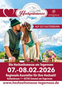 Hochzeitsmesse Tegernsee Plakat